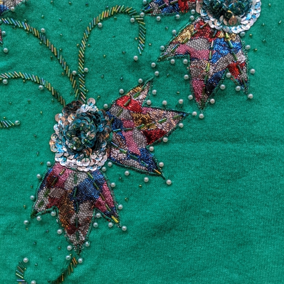 80s SPARKLE sweater - Picture 4 of 4